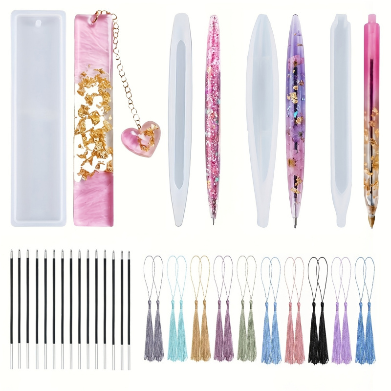 39Pen and bookmark silicone mo - đánh giá và giá Resin Art Guide