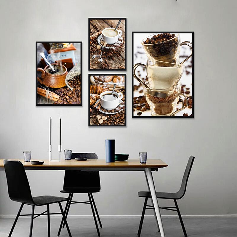 WCIC Art Poster, Coffee Theme, - đánh giá và giá Background Resin Art