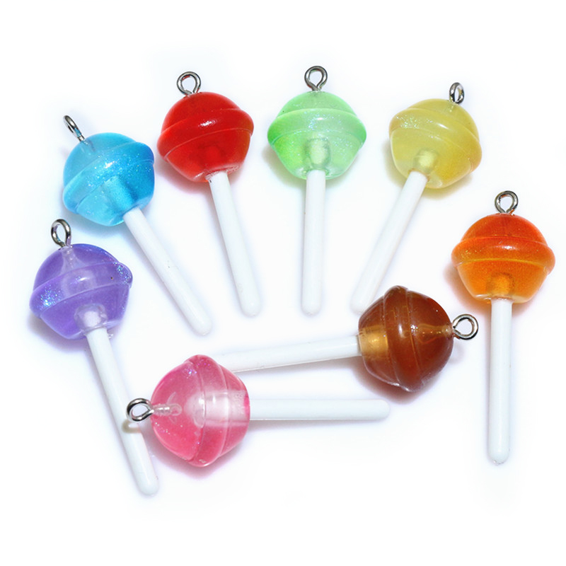 10pcs Resin Pendants Shiny Rou - đánh giá và giá Resin Art Glitter