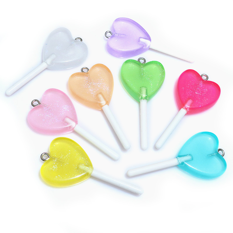 10pcs Resin Pendants Shiny Rou - đánh giá và giá Resin Art Glitter