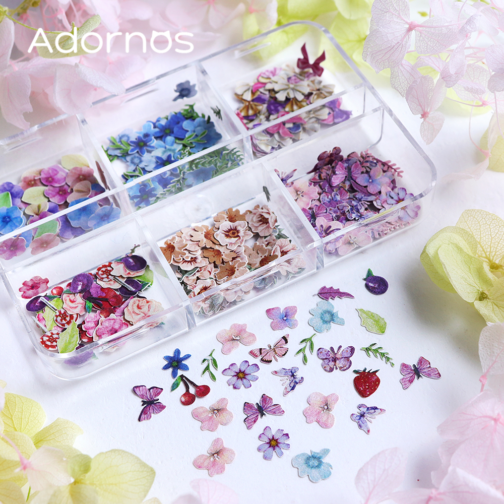 180pcs/box Wood Pulp Flowers C - đánh giá và giá Resin Art With Wood