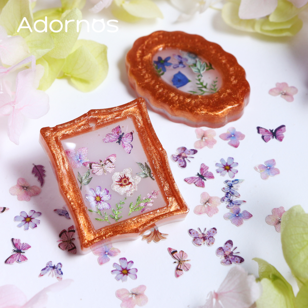 180pcs/box Wood Pulp Flowers C - đánh giá và giá Resin Art With Wood