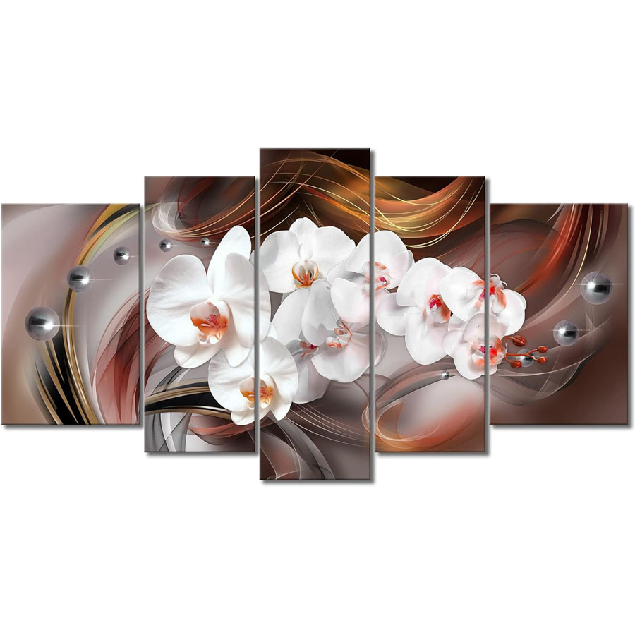 5 pcs of living room wall art  - đánh giá và giá Background Resin Art