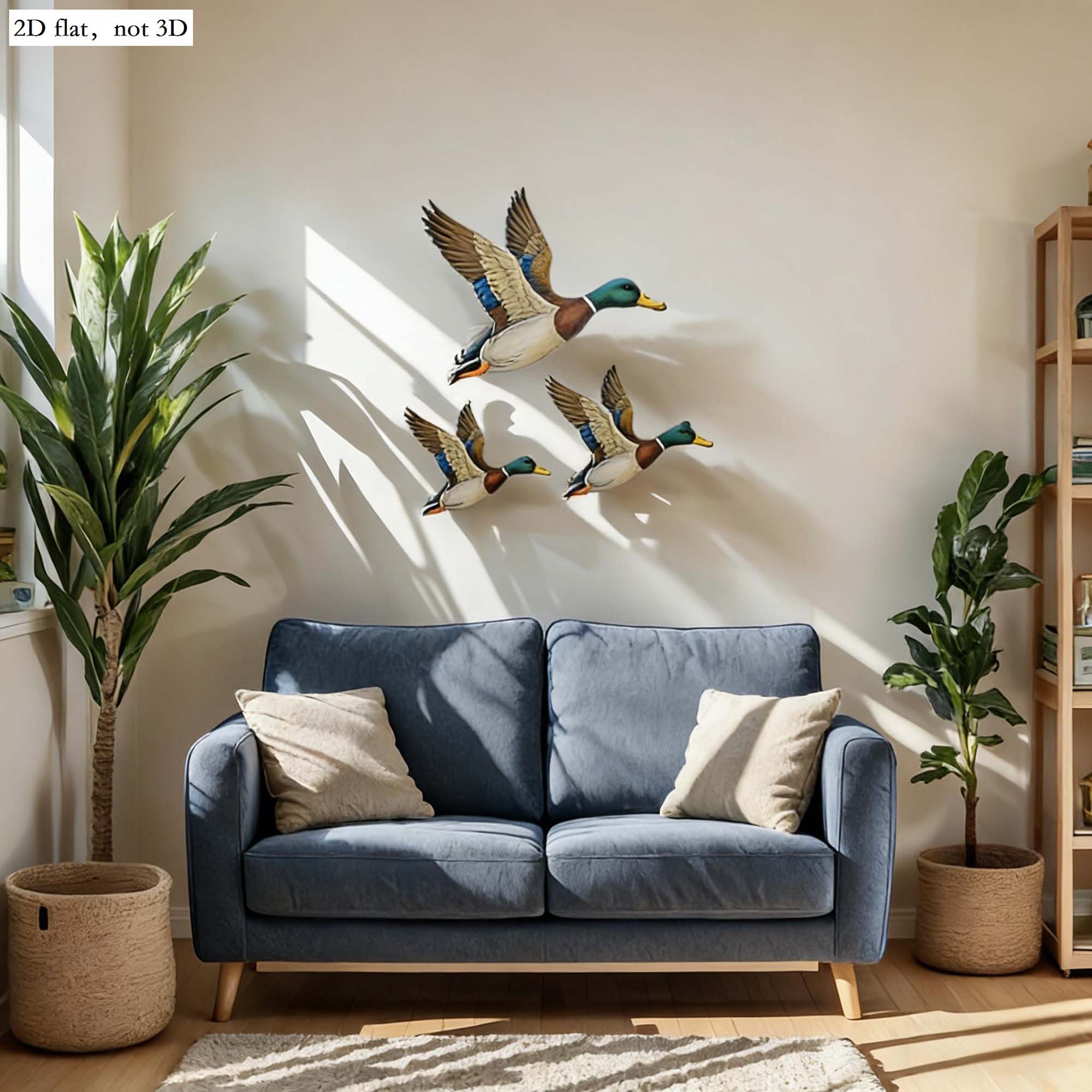 3Pcs Wild Duck Wall Arts Uniqu - đánh giá và giá Resin Art With Wood