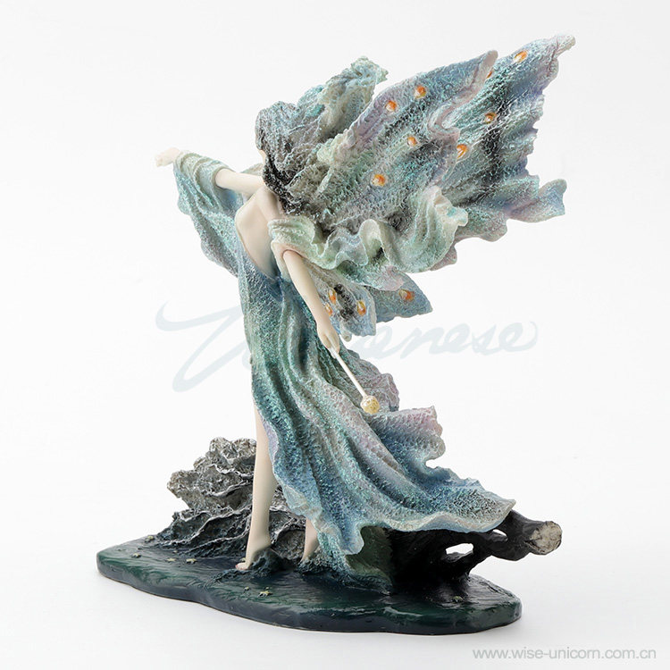 Ethereal Ocean Wave Wing Fairy - đánh giá và giá Resin Art Gift For Wedding