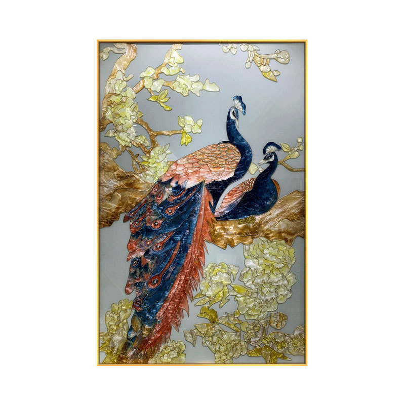 Handmade Enamel Metal Modern A - đánh giá và giá Background Resin Art