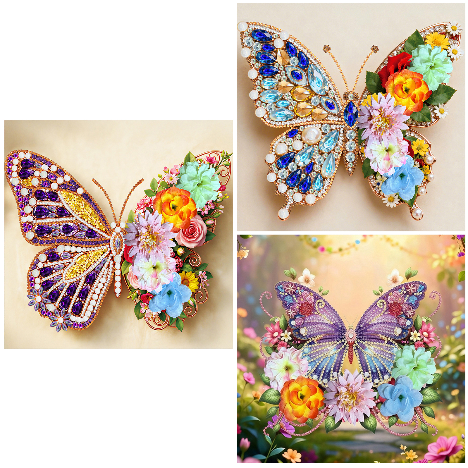 Butterfly DIY Diamonds Dots Ge - đánh giá và giá Resin Art With Wood