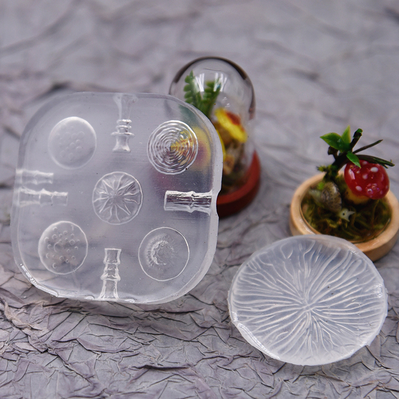 2pcs/set Mini Mushroom Silicon - đánh giá và giá Resin Art Mould
