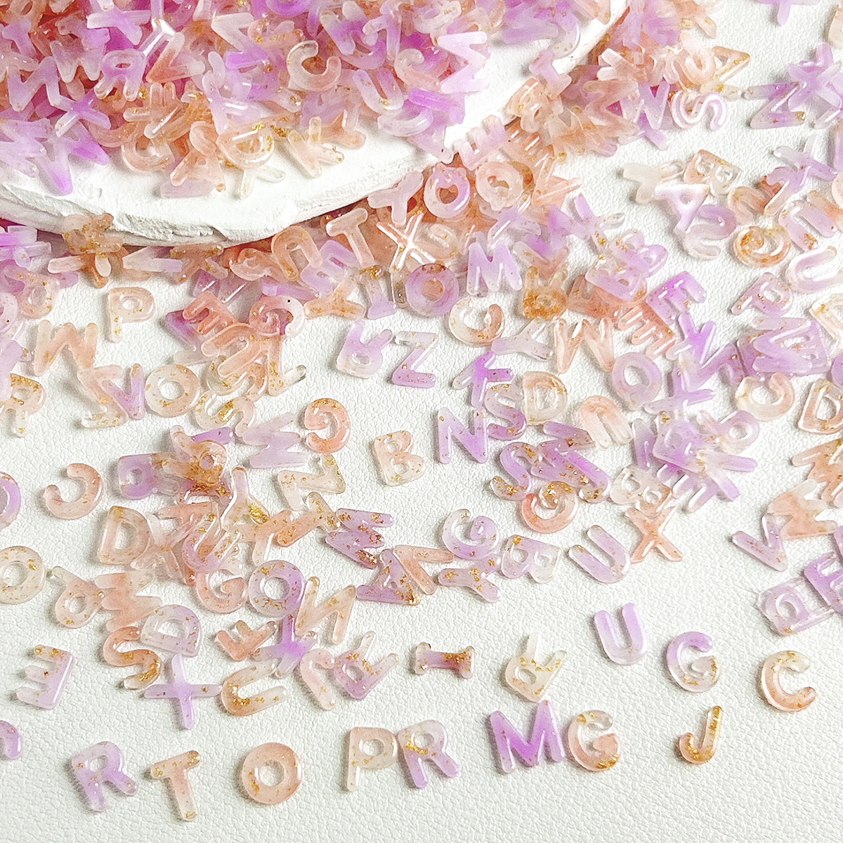 50PCS Luminous Gold Foil Gradi - đánh giá và giá Resin Art Name