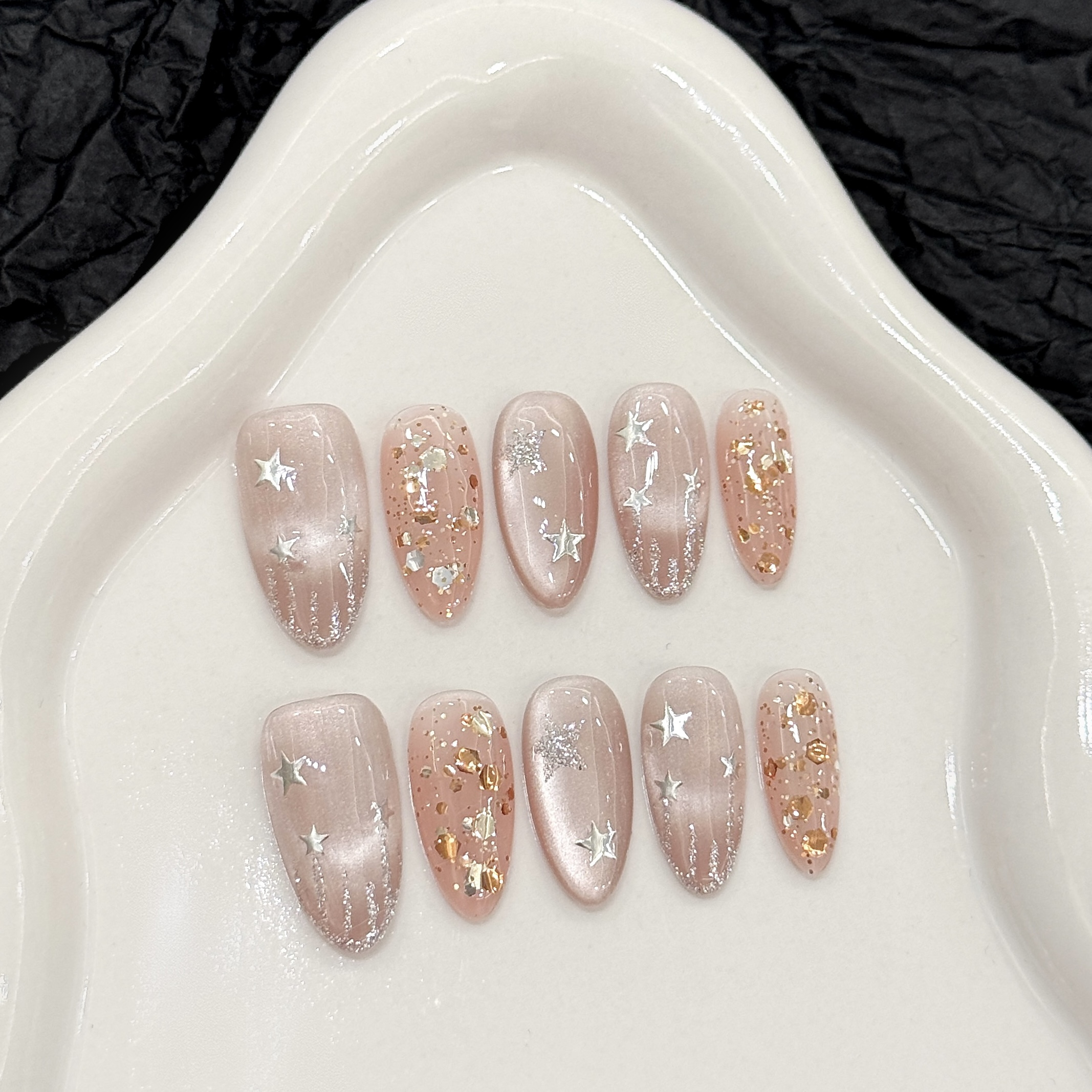 10pcs Pure Hand Pressed Medium - đánh giá và giá Resin Art Glitter