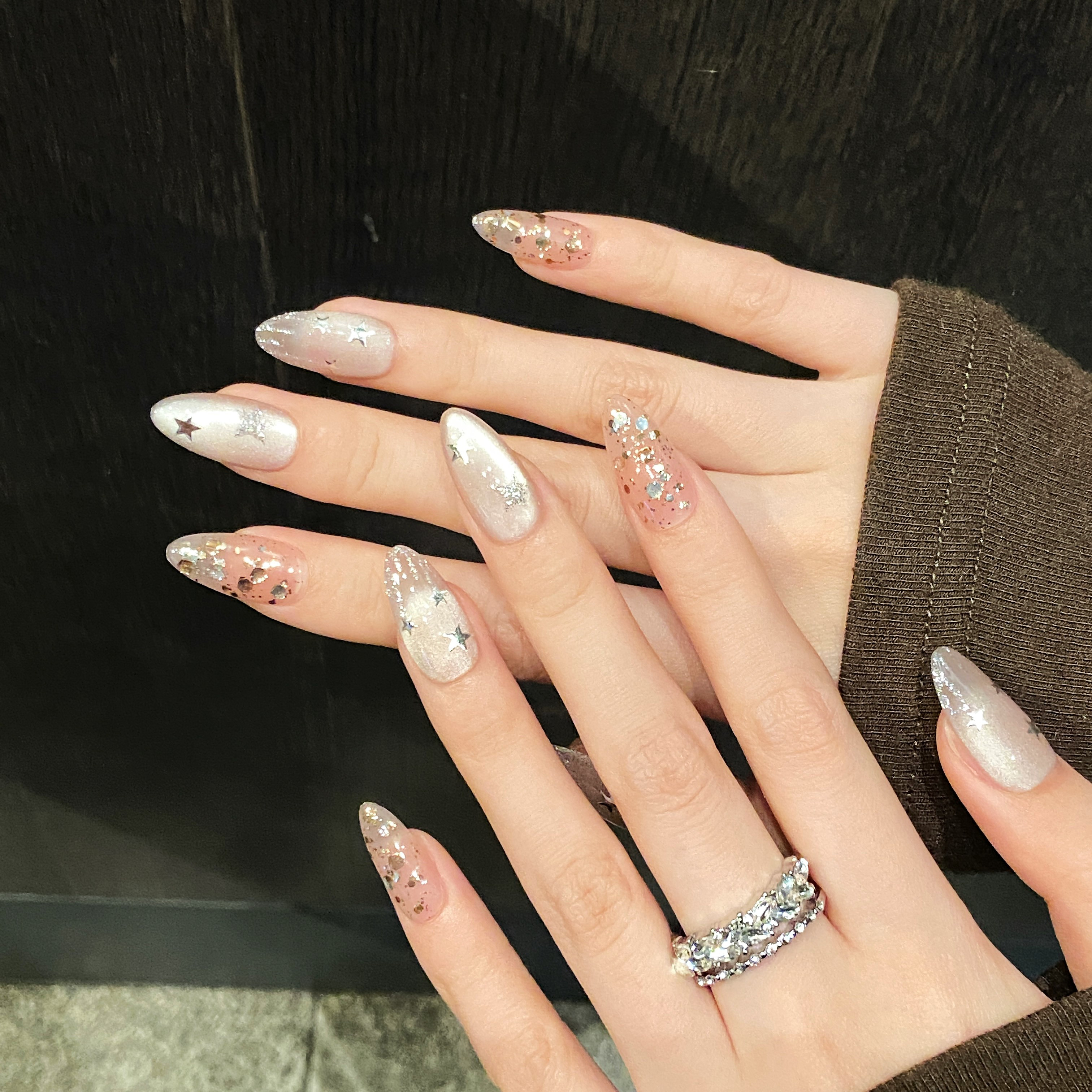 10pcs Pure Hand Pressed Medium - đánh giá và giá Resin Art Glitter