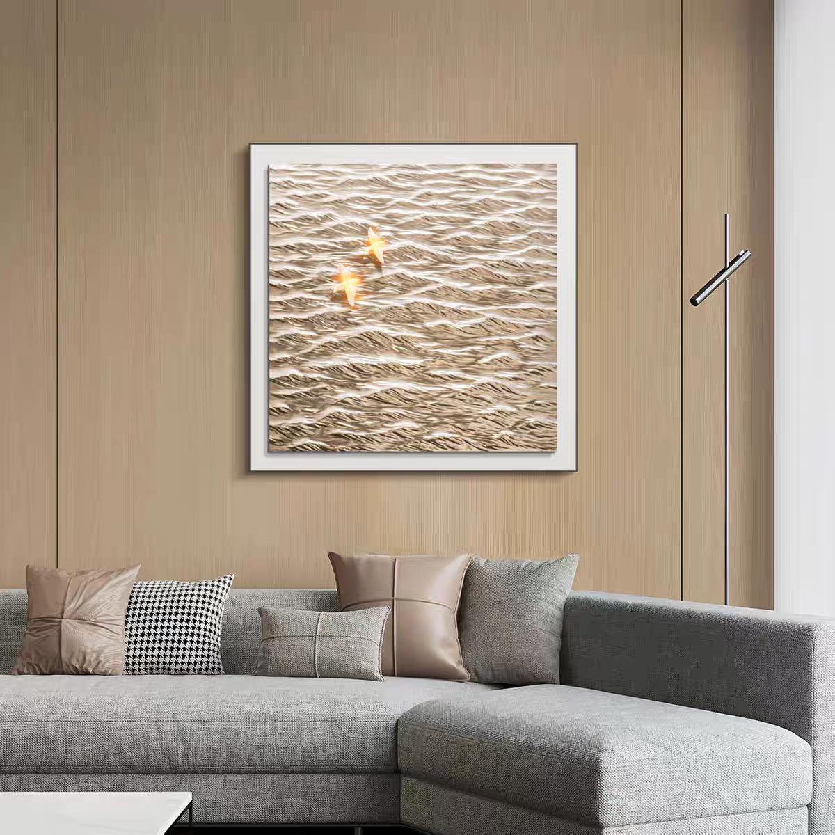 *%  Large Handmade Ocean Blue  - đánh giá và giá Background Resin Art