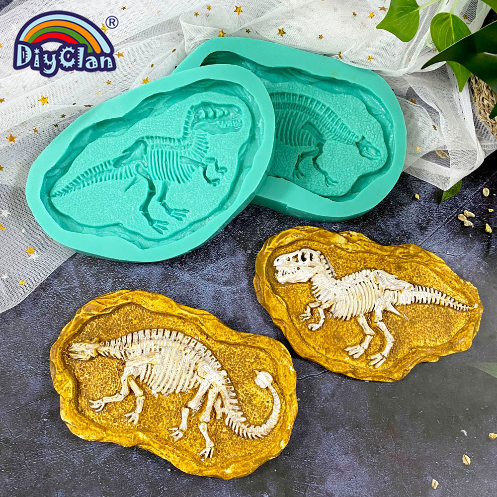 Dinosaur Skeleton Specimen Sil - đánh giá và giá Resin Art Mould