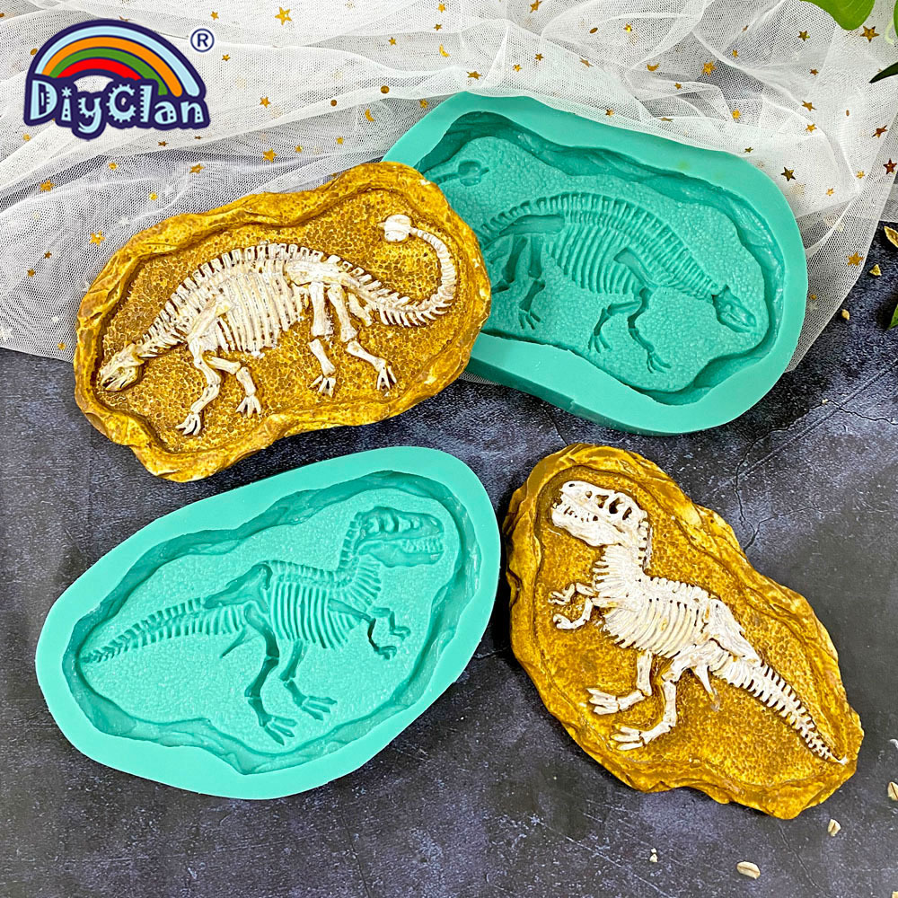 Dinosaur Skeleton Specimen Sil - đánh giá và giá Resin Art Mould