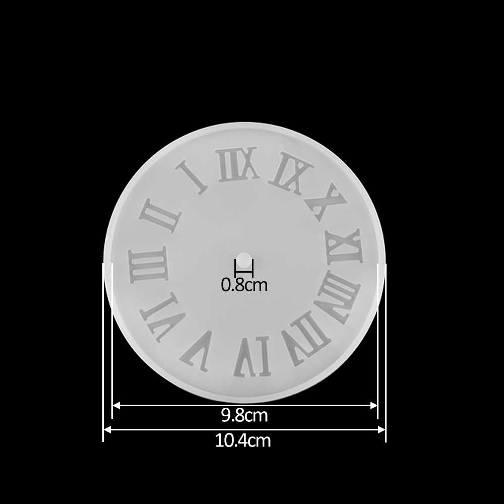 Clock Resin Molds Arabic Roman - đánh giá và giá Resin Art Template