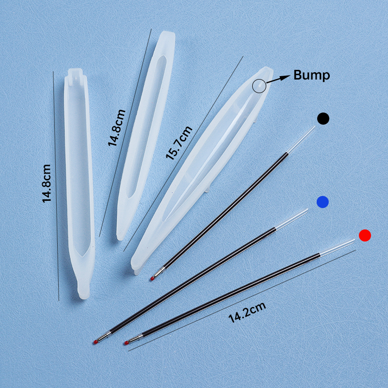 Handmade Pen Silicone Mold DIY - đánh giá và giá Resin Art Template