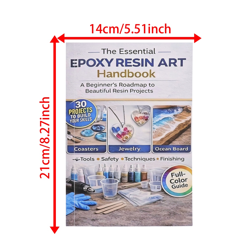 Epoxy Resin Art Handicraft Boo - đánh giá và giá Resin Art Guide Free