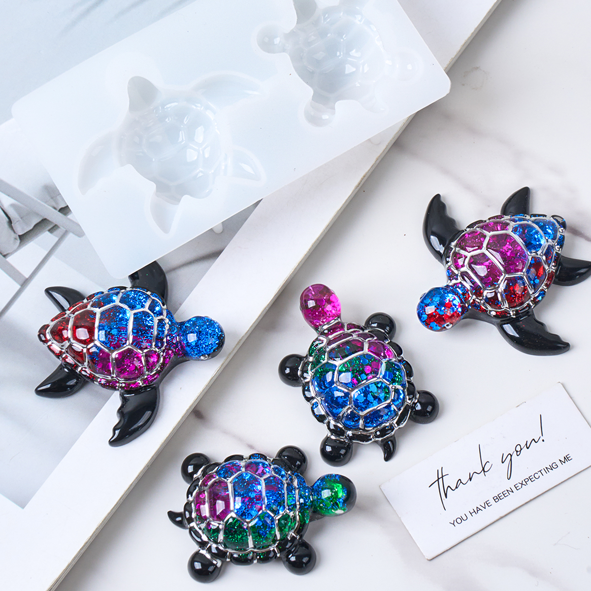 3D Sea Turtle Keychain Silicon - đánh giá và giá Resin Art Mould