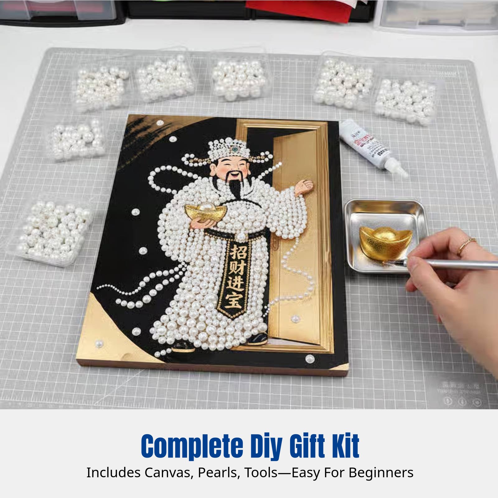 Festive Bead Painting, DIY Han - đánh giá và giá Resin Art Gift For Wedding