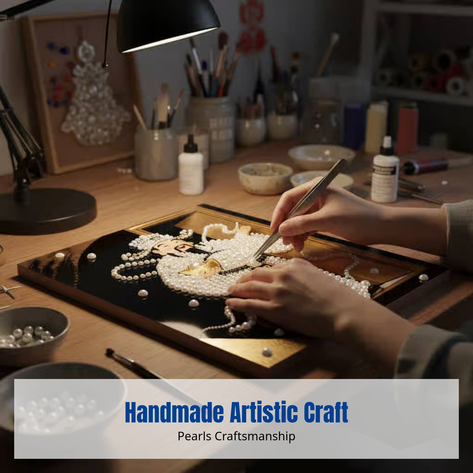 Festive Bead Painting, DIY Han - đánh giá và giá Resin Art Gift For Wedding