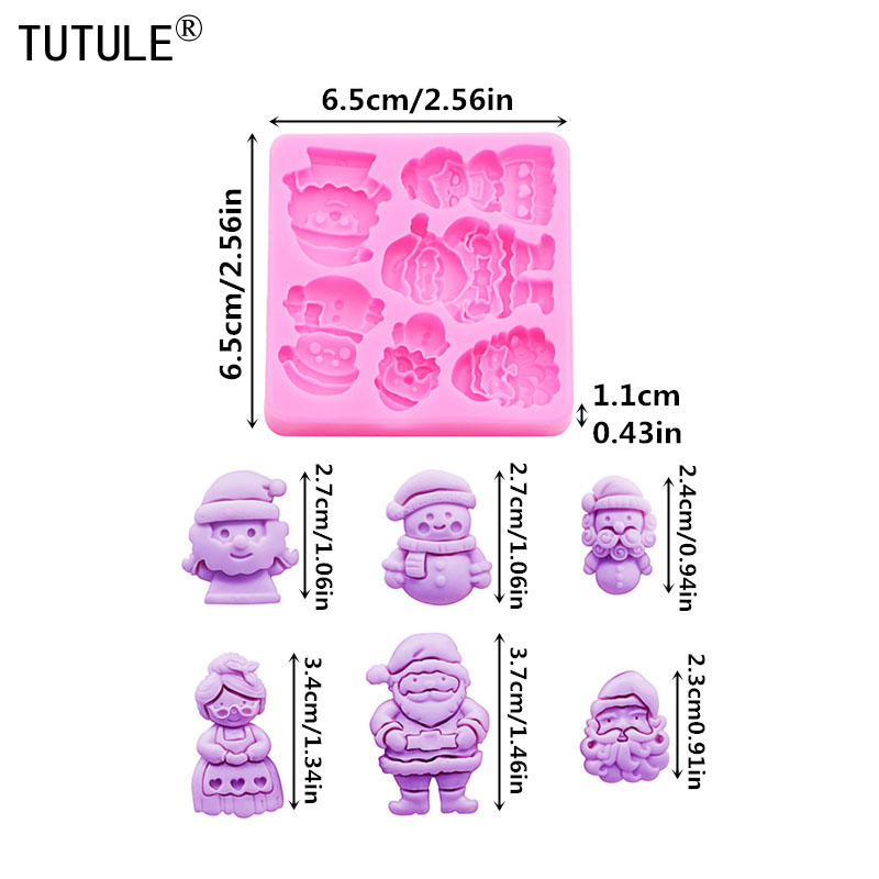 Santa Claus Silicone Mold Chri - đánh giá và giá Resin Art Guide