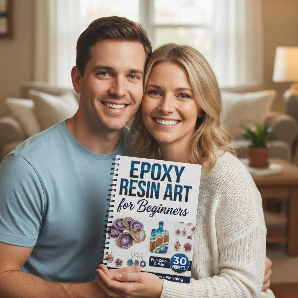 Epoxy Resin Art Book Guide Lea - đánh giá và giá Resin Art Guide Free