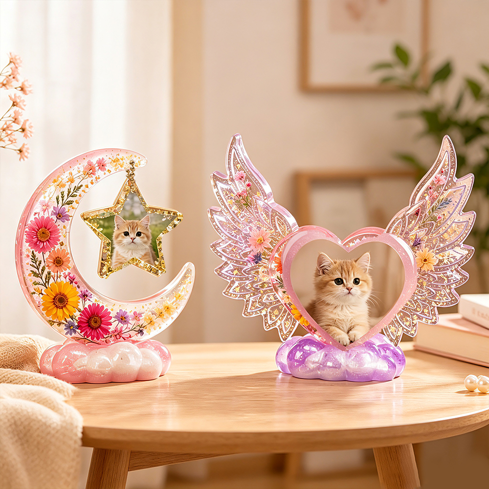 S0308 Heart Shaped Photo Frame - đánh giá và giá Resin Art Frame