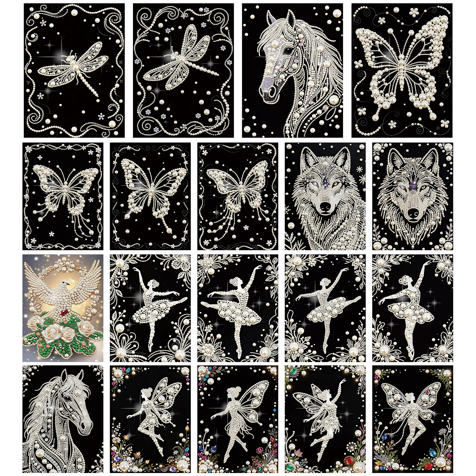 DIY Pearl Painting Art Kits fo - đánh giá và giá Resin Art Frame