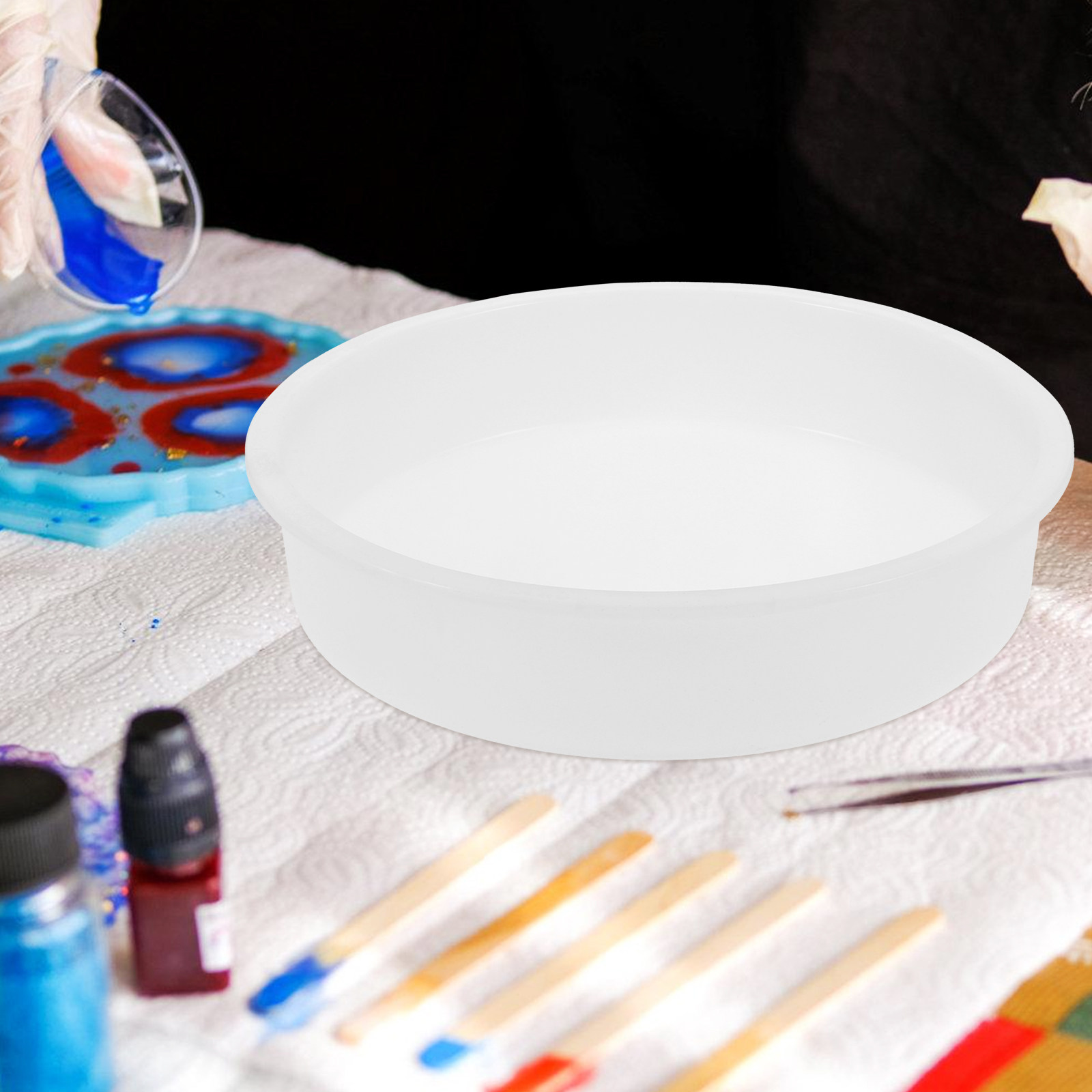 Silicone Round Resin Mold for  - đánh giá và giá Resin Art Clock
