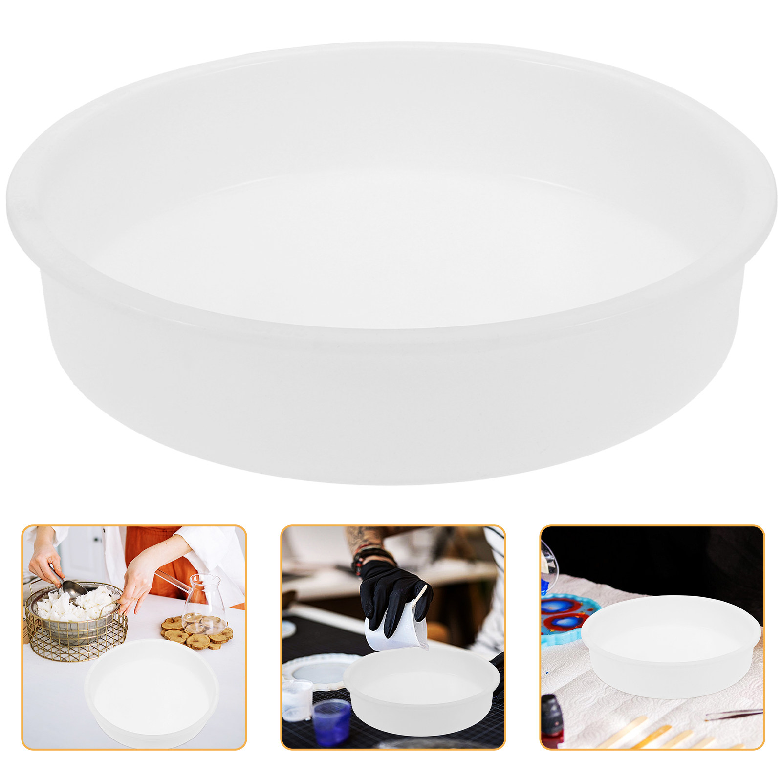 Silicone Round Resin Mold for  - đánh giá và giá Resin Art Clock