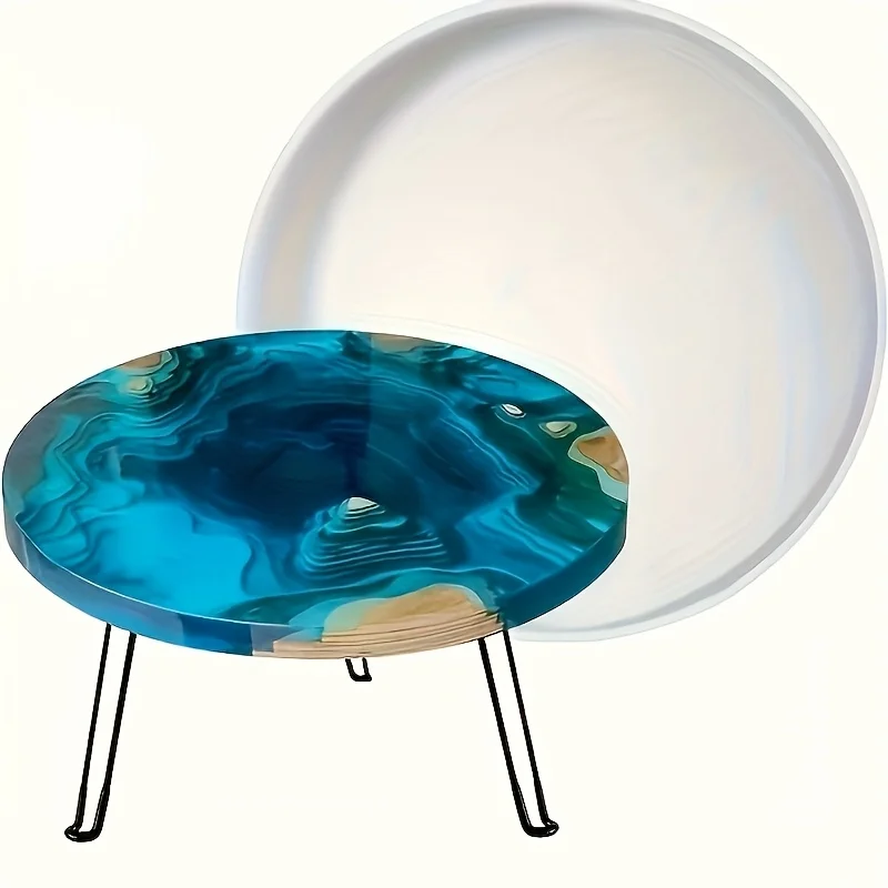 DIY Resin Round Table Silicone - đánh giá và giá Resin Art Clock