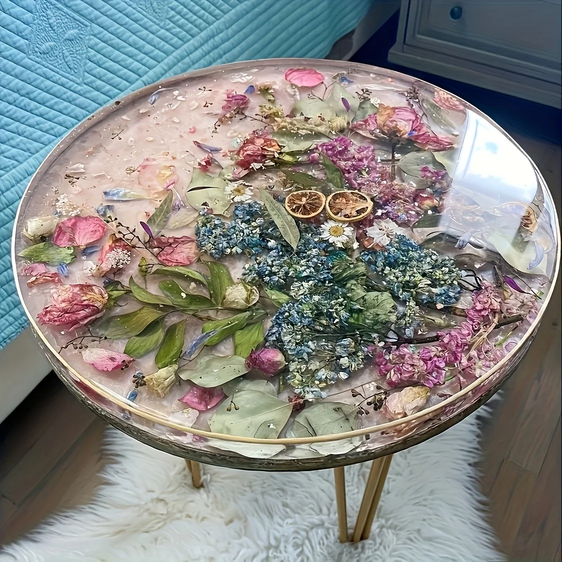 DIY Resin Round Table Silicone - đánh giá và giá Resin Art Clock
