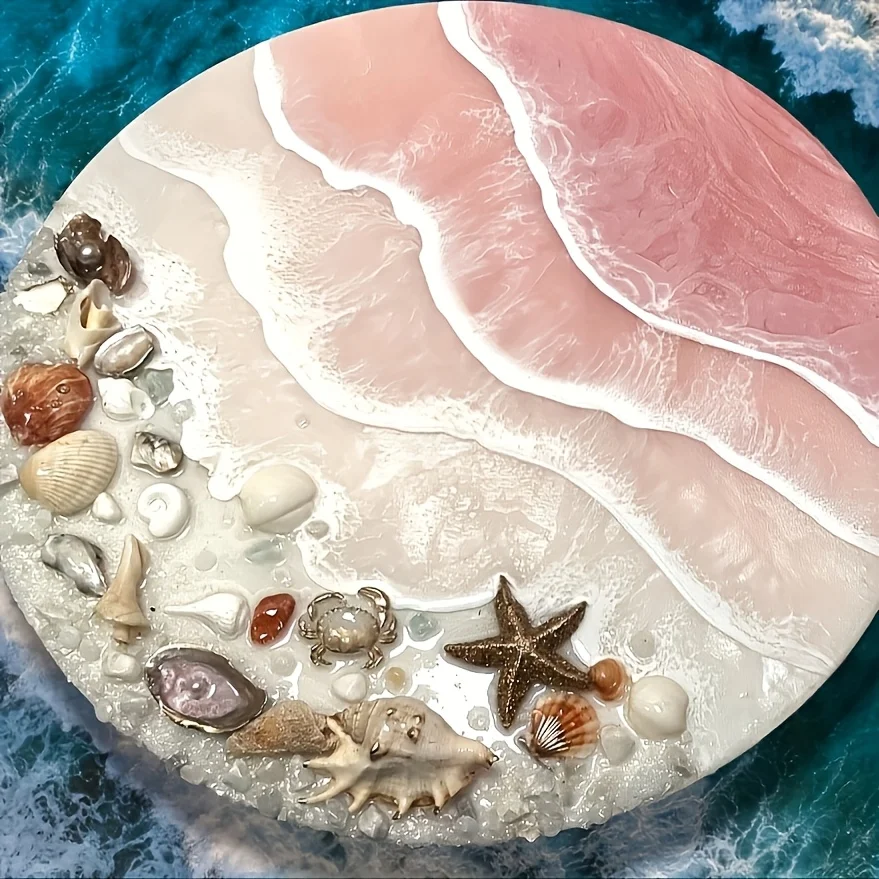 DIY Resin Round Table Silicone - đánh giá và giá Resin Art Clock