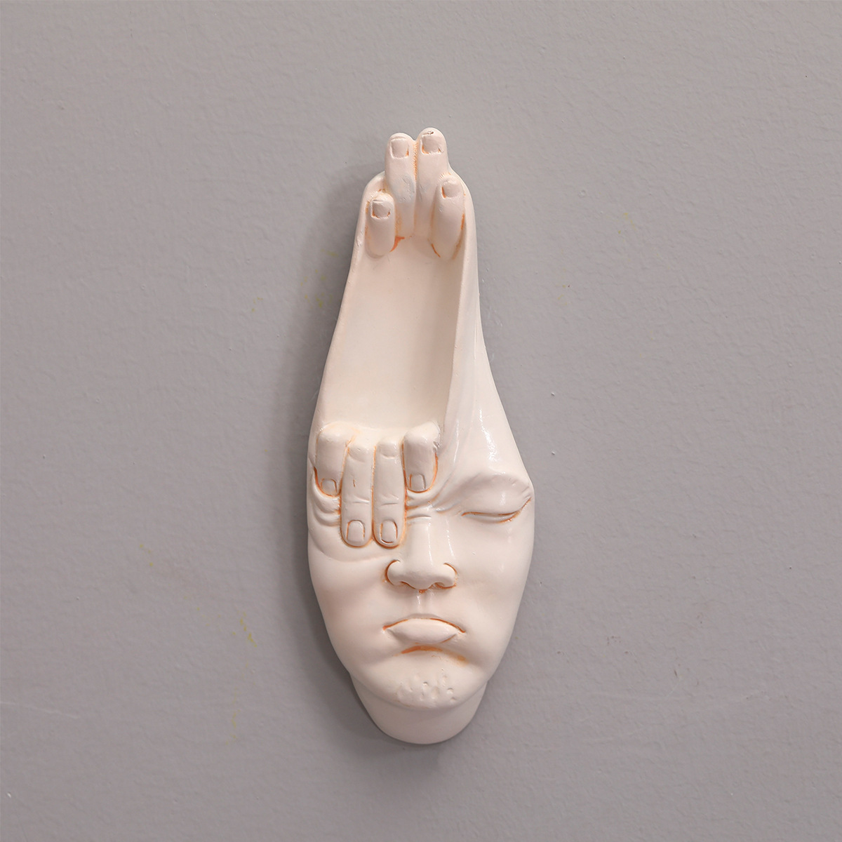 Creative Abstract Finger Face  - đánh giá và giá Background Resin Art