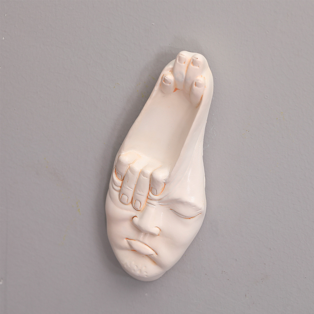 Creative Abstract Finger Face  - đánh giá và giá Background Resin Art