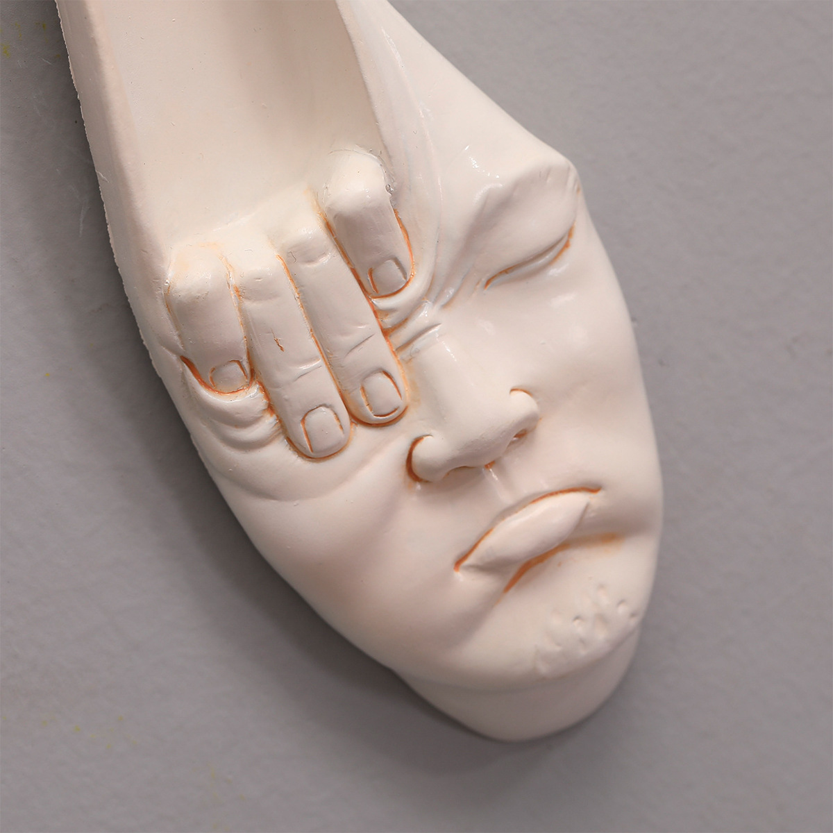 Creative Abstract Finger Face  - đánh giá và giá Background Resin Art