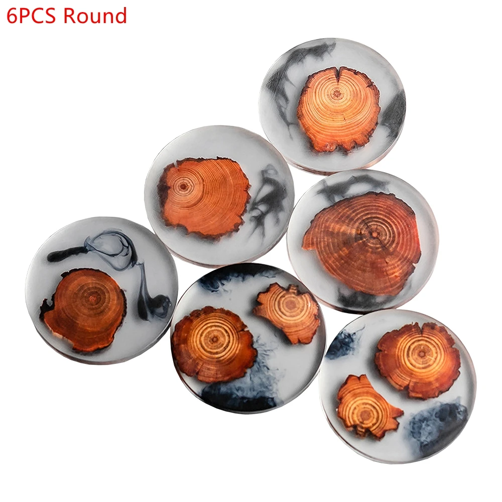6PCS/Set Resin Pine Coasters H - đánh giá và giá Resin Art Coffee Table